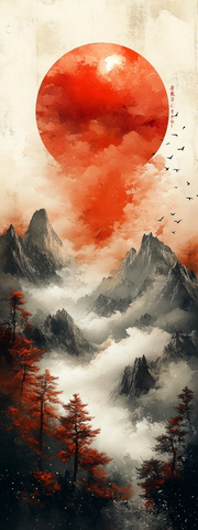 卷草纹祥云图案