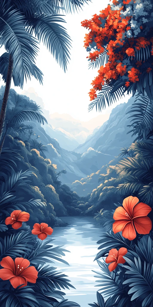 蓝色边框白色背景