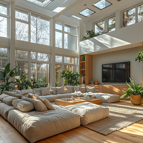 现代客厅布局设计