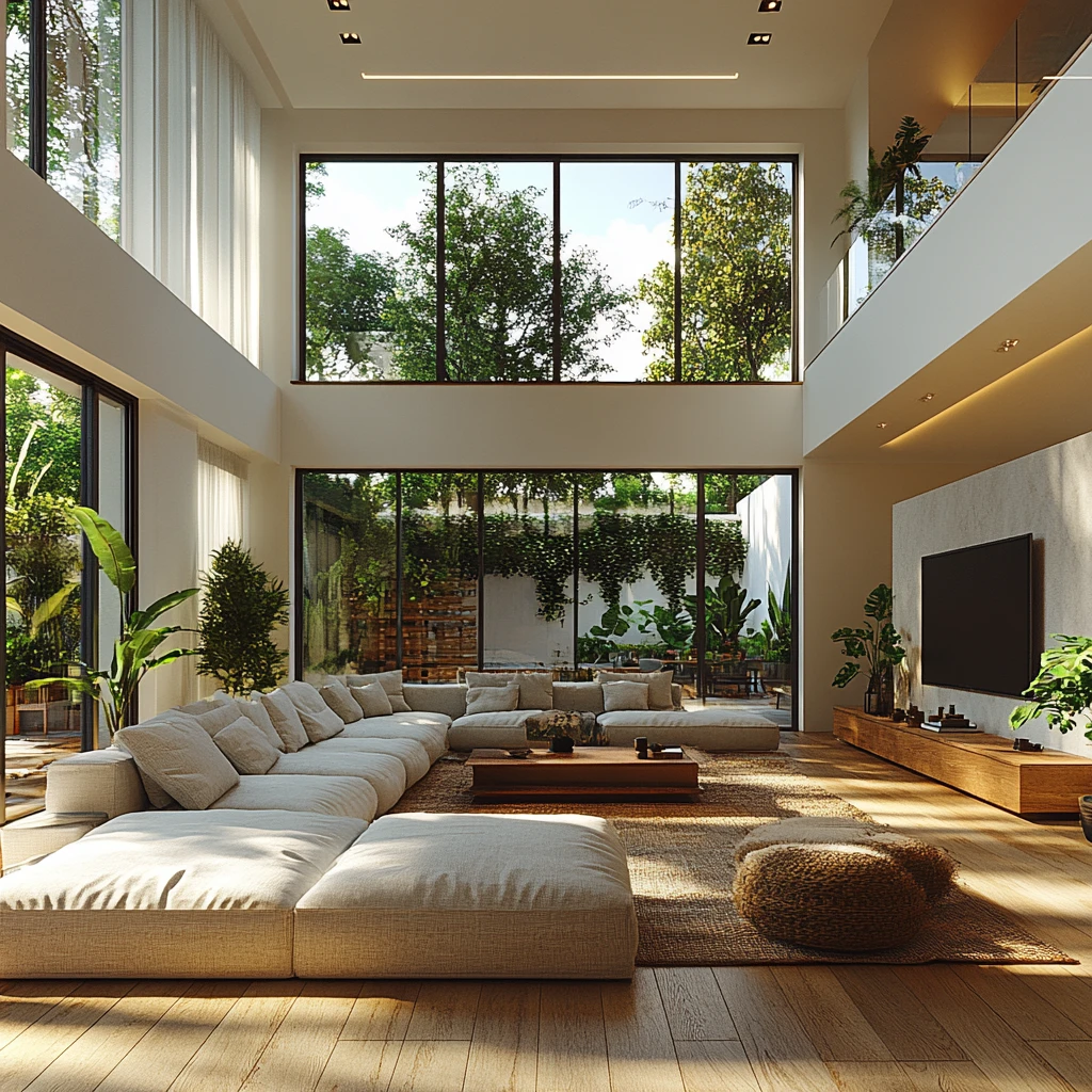 现代客厅布局设计