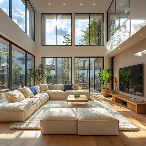 现代客厅布局设计