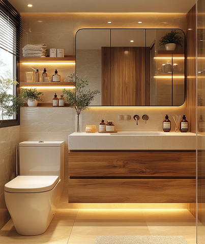 木质卫浴柜设计