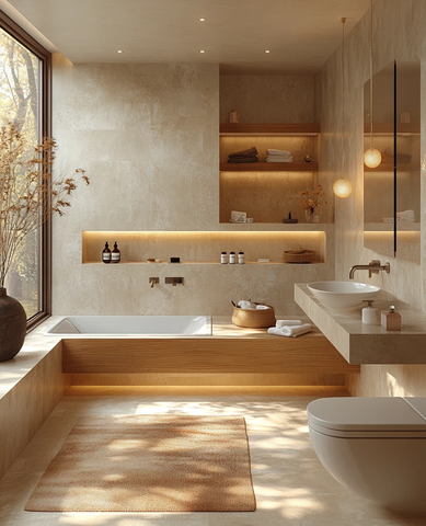 木色墙架白色墙壁