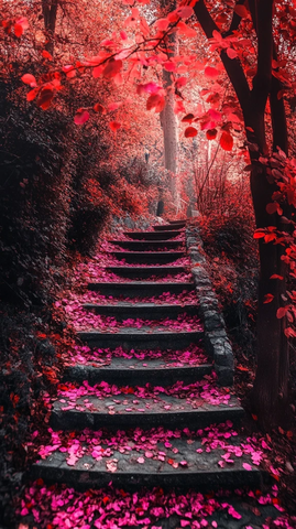 秋色花园金属风