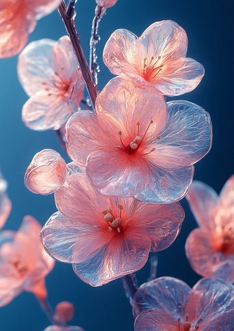 钻石花床背景图