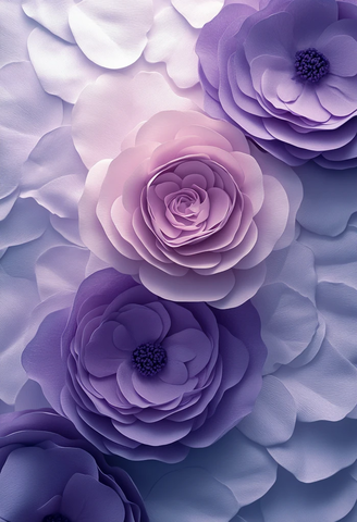 紫色玫瑰白背景