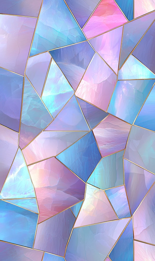 柔和玻璃彩绘设计