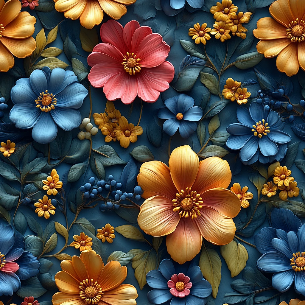 花卉高分辨率图案