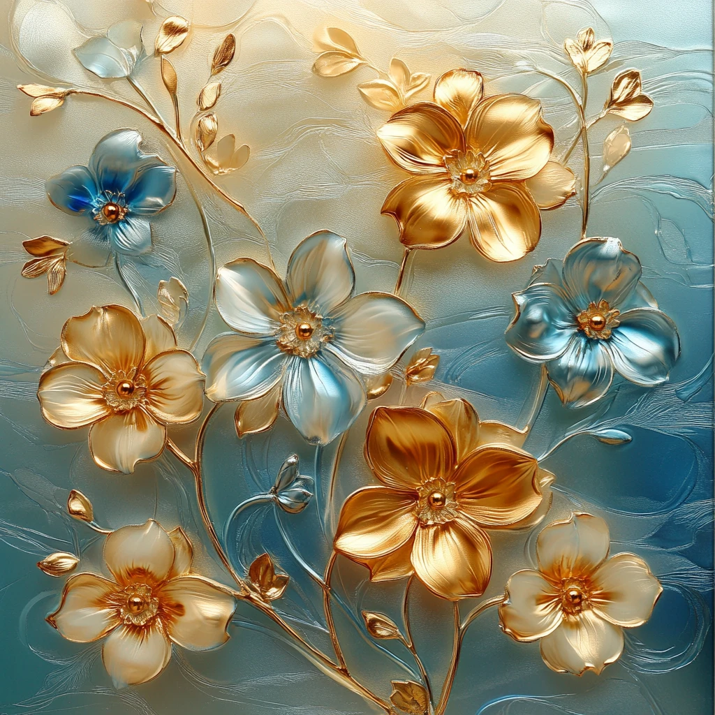 蒂芙尼花色流动