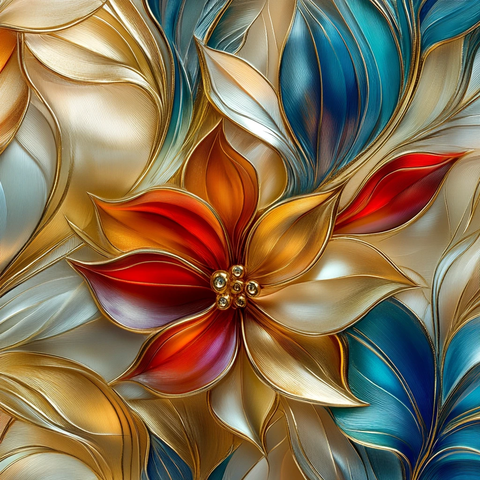 蒂芙尼花色流动