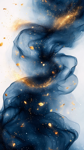 白金青花纹邀请卡