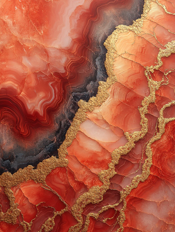 红玛瑙金纹理图