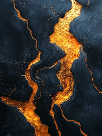 红色金属液体纹理