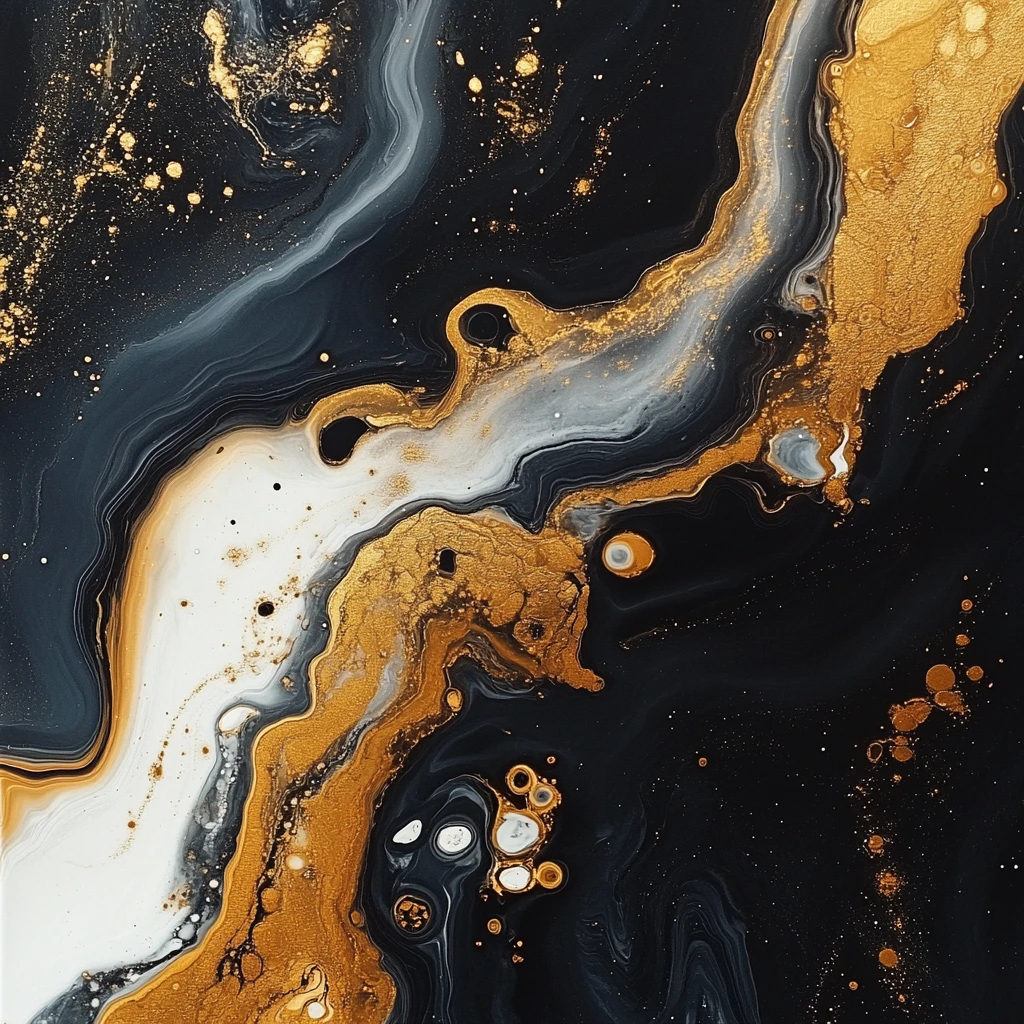 黑白金书籍纹样