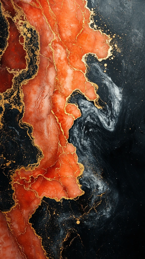 红黑金垂直半分