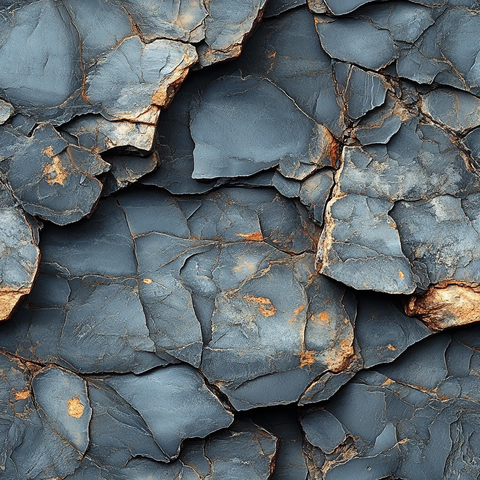 光滑打磨岩石面