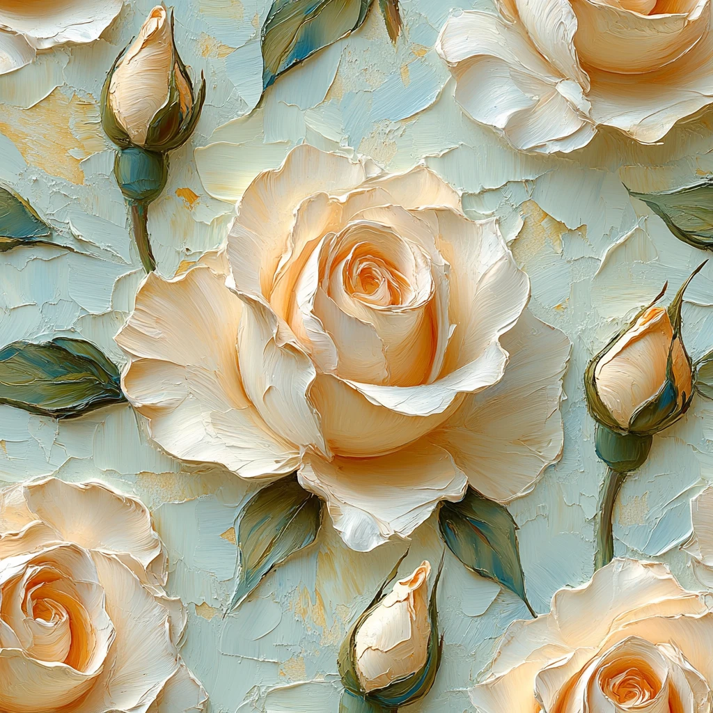 白玫瑰抽象背景