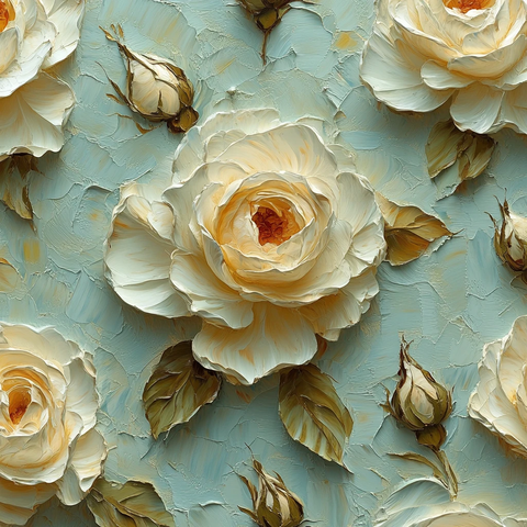 白玫瑰抽象背景