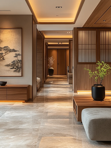 中式走廊装饰设计