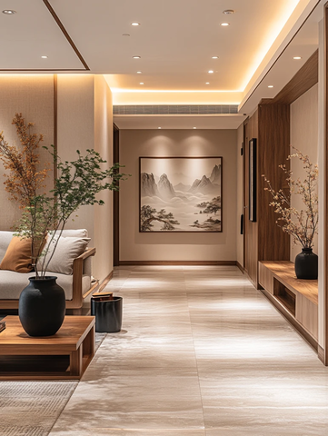 中式走廊装饰设计