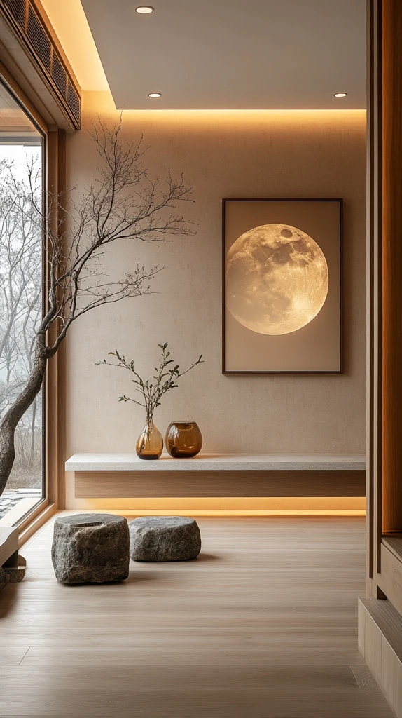 竹韵月影入画来