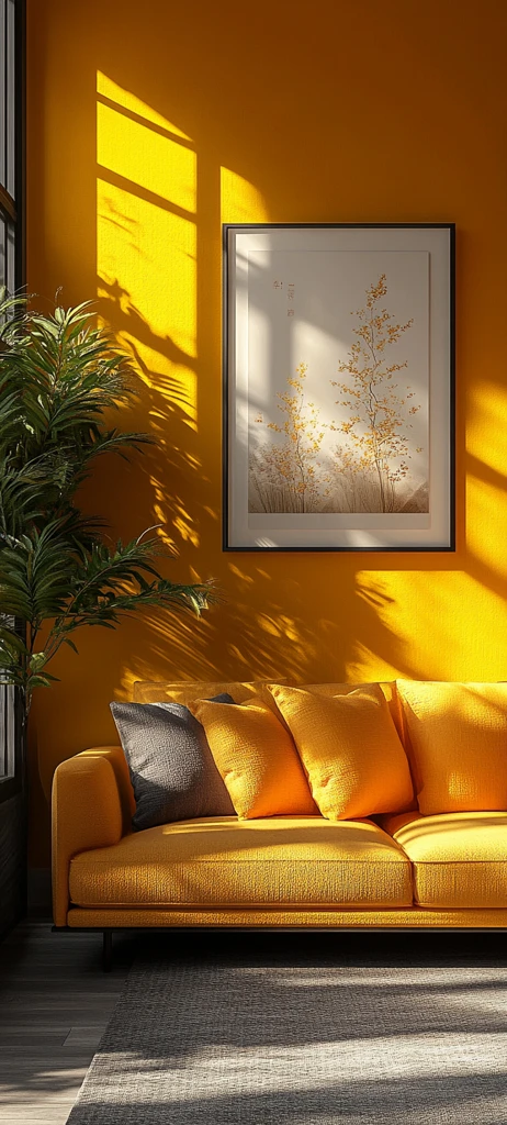 米汤黄极简设计