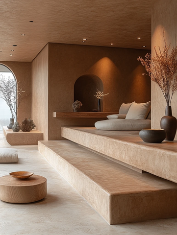 浅色原木空间设计