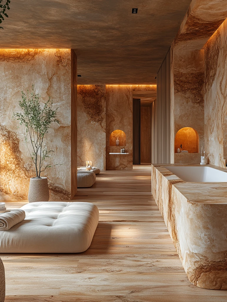 浅色原木空间设计