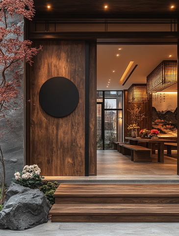 现代中国风格门