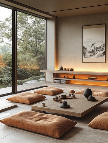 简约中式茶室设计