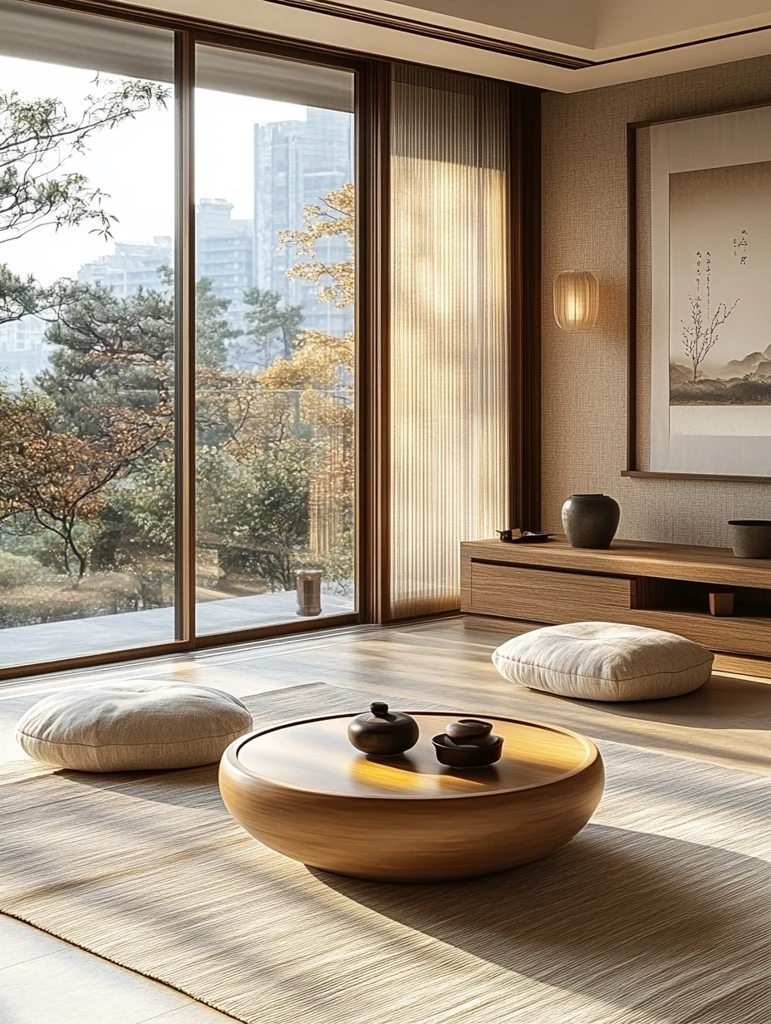 简约中式茶室设计