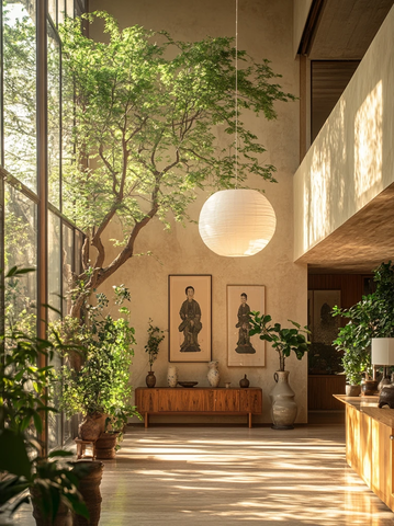 越南风格走廊装饰