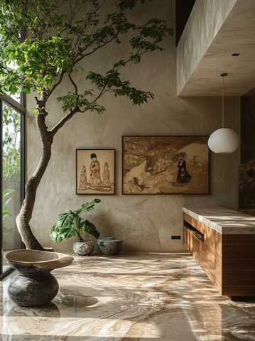 越南风格走廊装饰