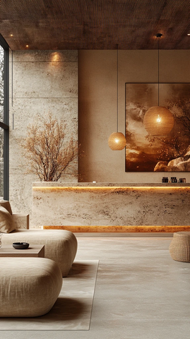 木质简约接待空间