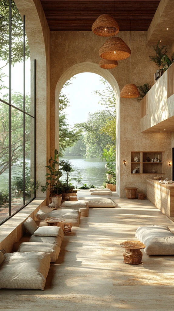 木质简约接待空间