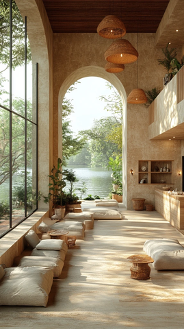 木质简约接待空间