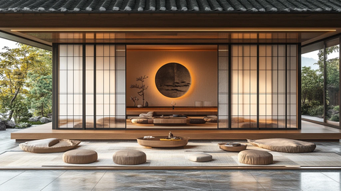 玻璃层次与木元素