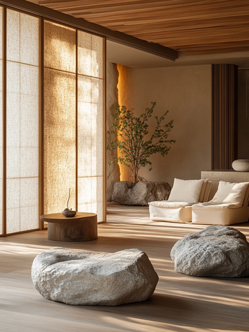 木地板折叠屏风