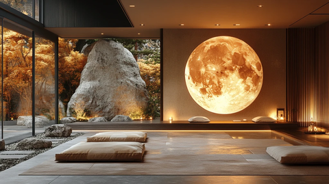 月墙入口灯光设计