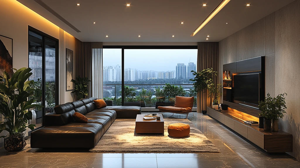 沙发地毯客厅设计