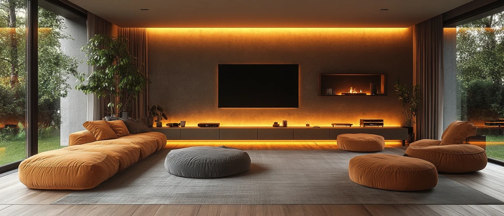 木质温馨客厅设计