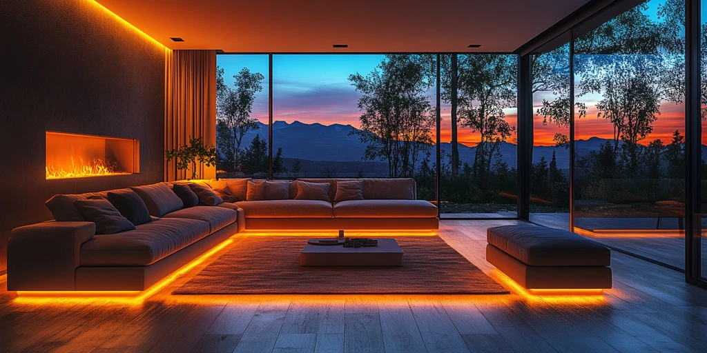 节能灯带家居设计