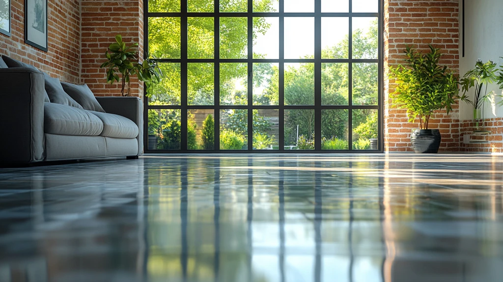 客厅地板坐姿视角