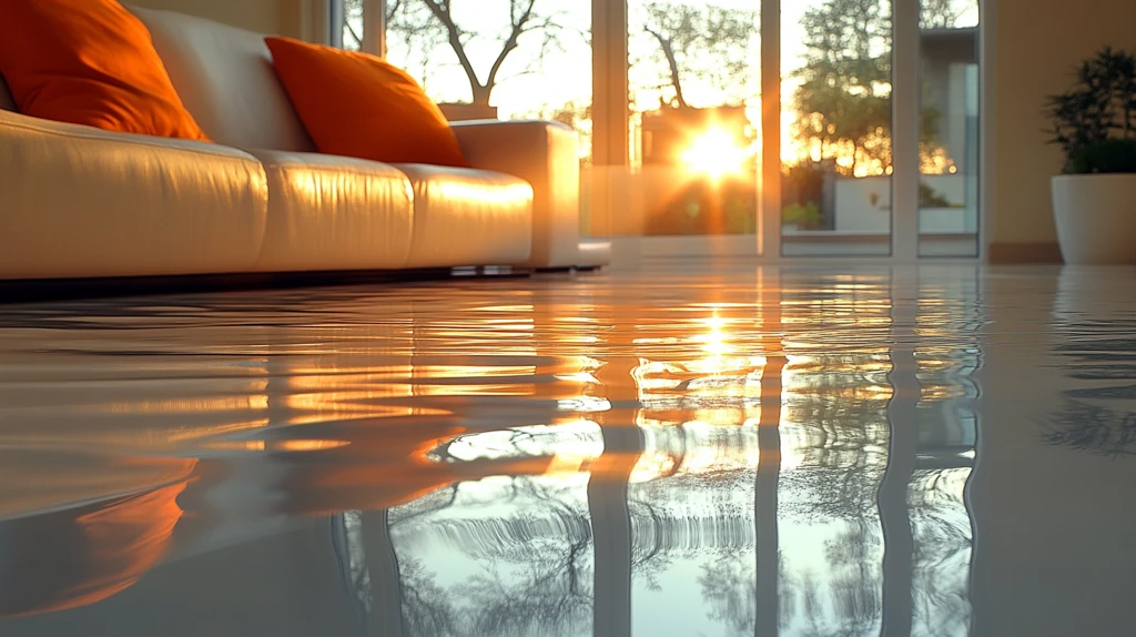 客厅地板坐姿视角