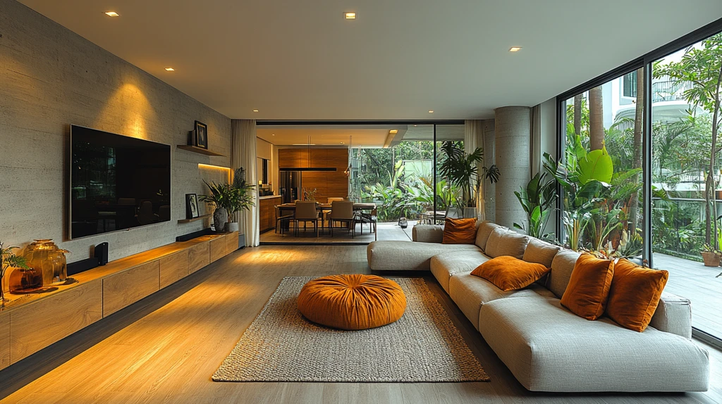 电视柜不锈钢元素