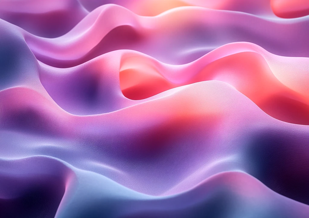 紫粉蓝渐变背景