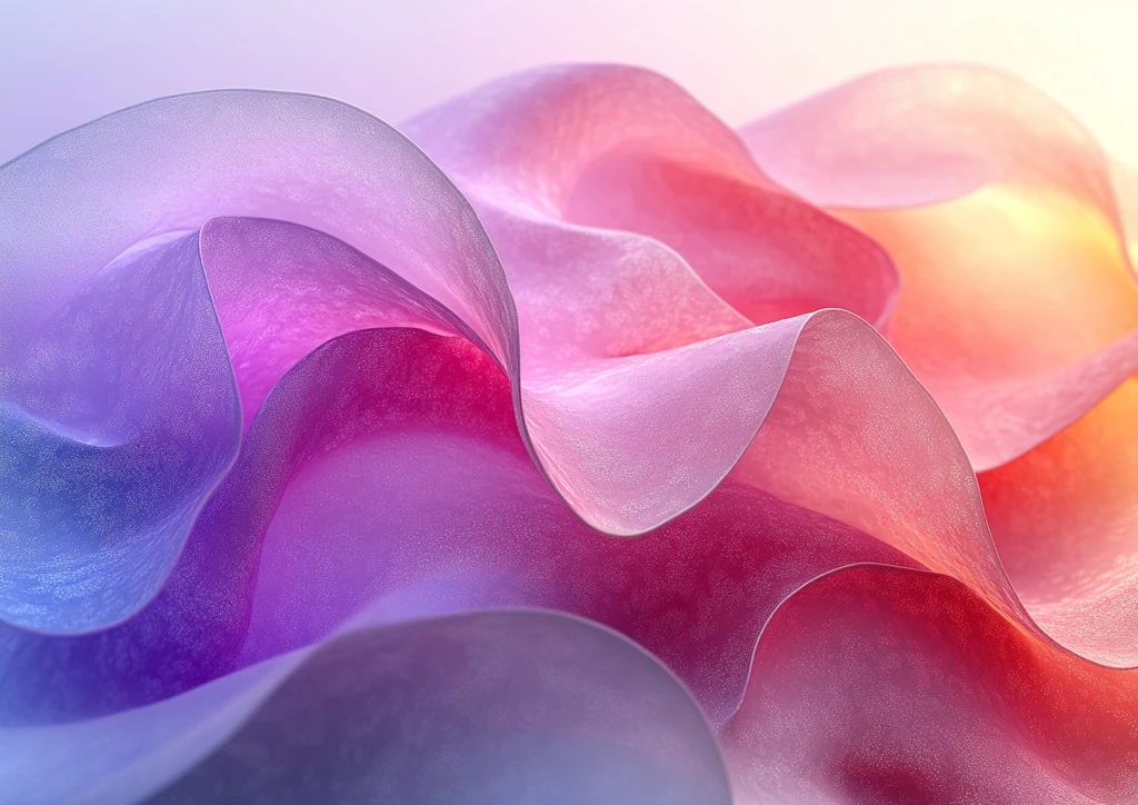 紫粉蓝渐变背景