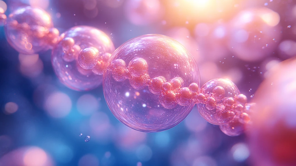 化学分子与气泡