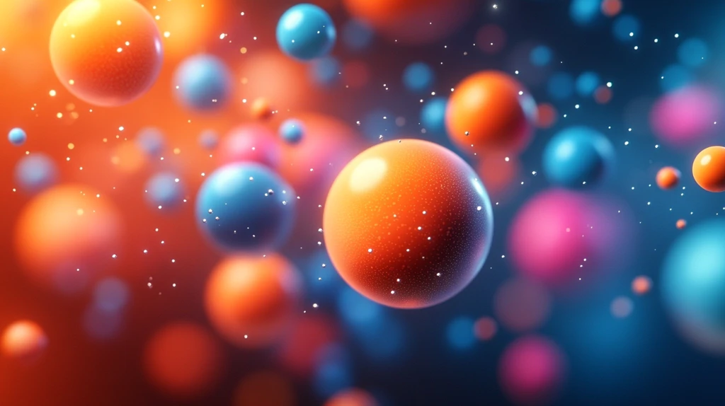 彩色球体浮空