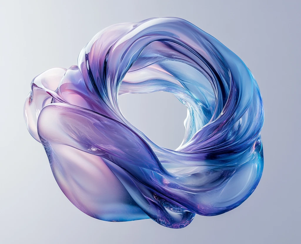 三色气泡融合体